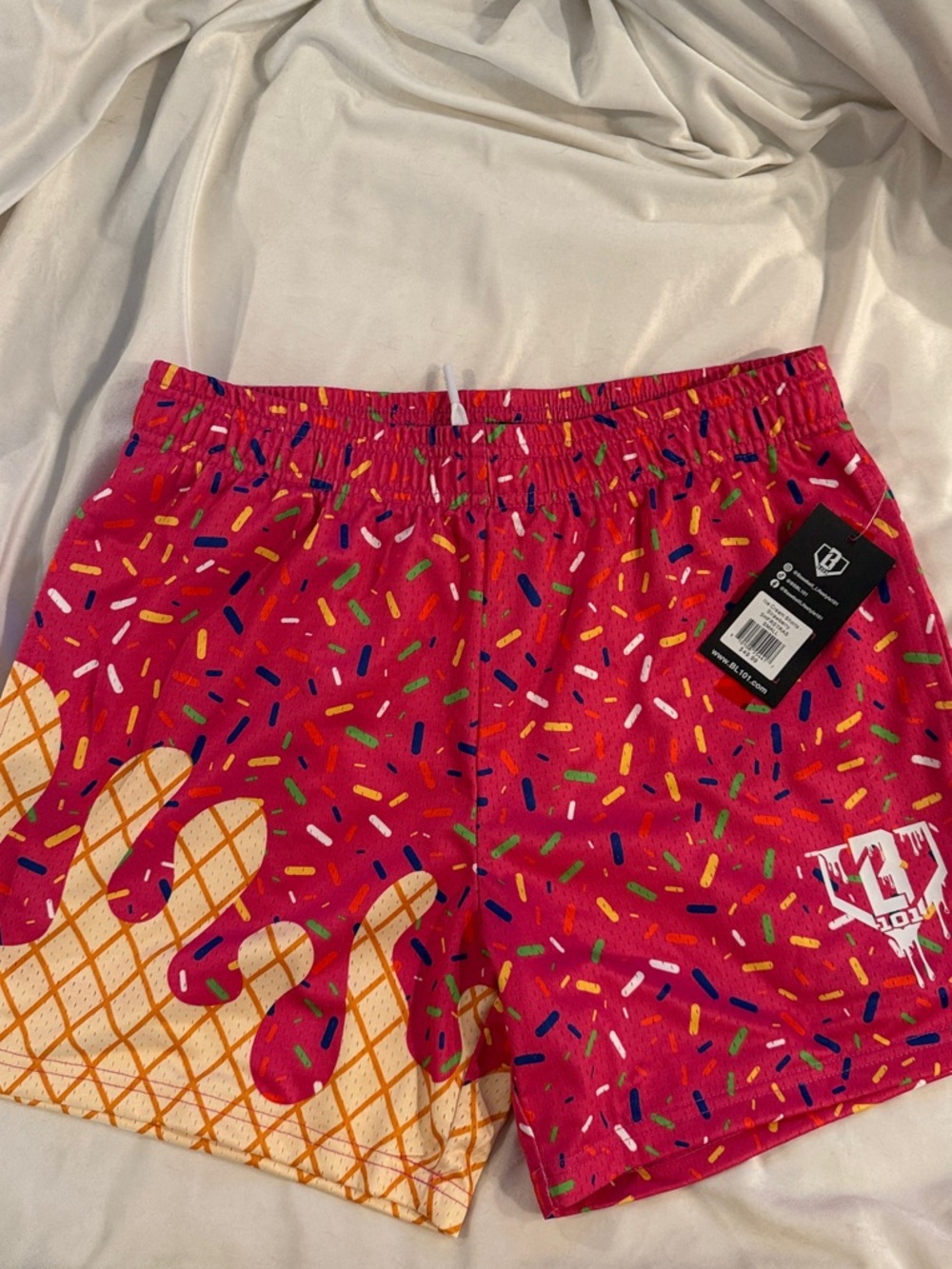 Baseball Lifestyle Ice Cream Sprinkle Shorts